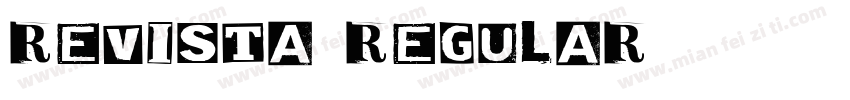 Revista Regular字体转换
